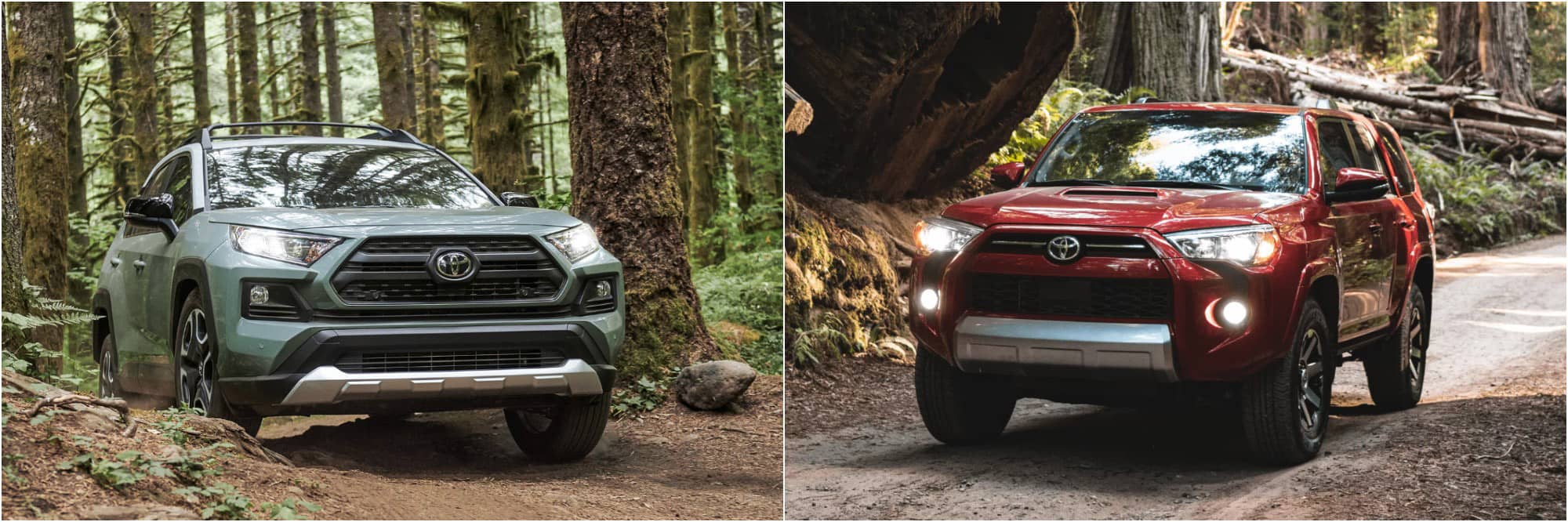 2022 Toyota RAV4 Vs. Toyota 4Runner 2022 Toyota RAV4 Vs. Toyota 4Runner