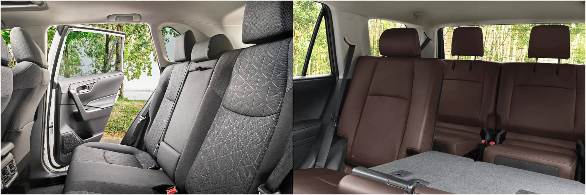 2022 Toyota RAV4 Vs. Toyota 4Runner Interior Seating 2022 Toyota RAV4 Vs. Toyota 4Runner Interior Seating