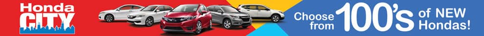 Choose from 100s of new Honda Models