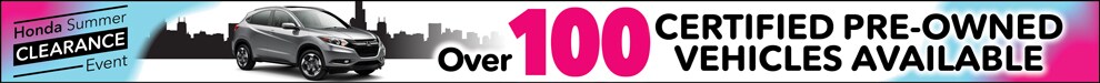 Honda Summer Clearance Event