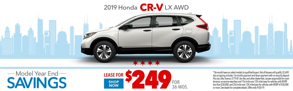 CR-V Lease $249