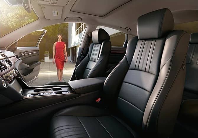 interior cabin of 2019 Honda Accord