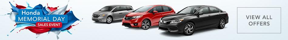 Honda Memorial Day Sales Event