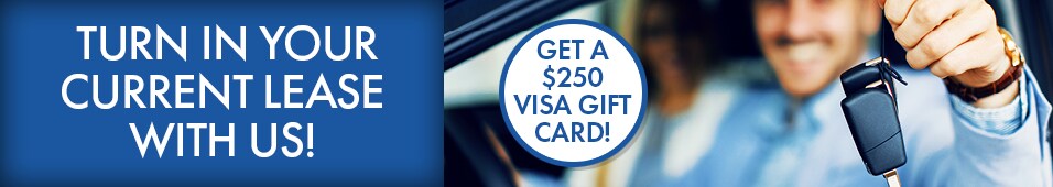 Turn In Your Current Honda or Acura Lease and Get a Visa Gift Card