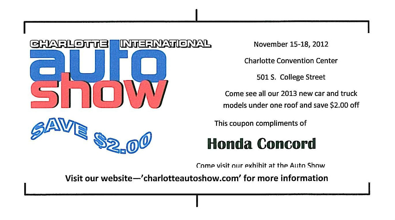 Miami international auto show discount coupon