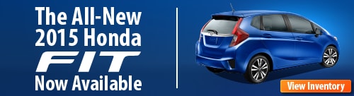 2015 Honda Fit Now In Stock! 2015 Honda Fit Now In Stock!