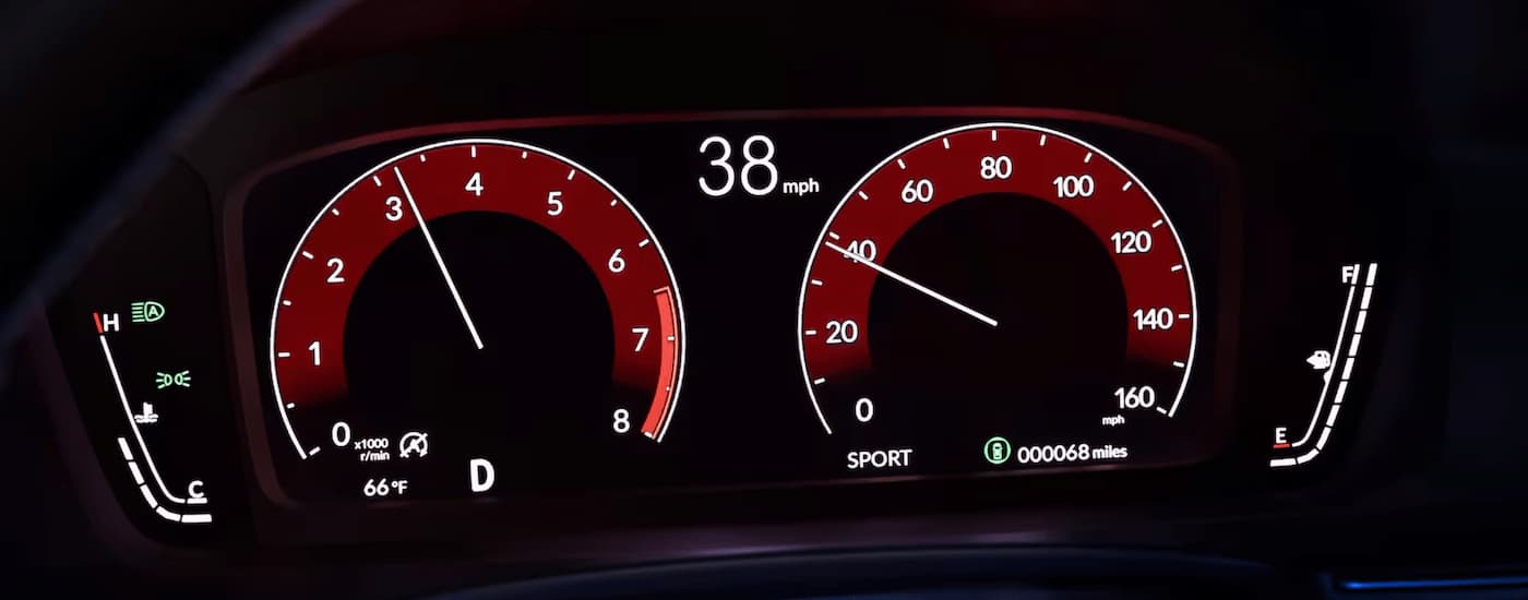 2026%20Honda%20Civic%20Hatchback%20Digital%20Cluster.jpg Digital gauge cluster in a 2026 Honda Civic