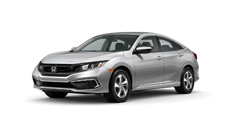 2020 Honda Civic LX in Lunar Silver