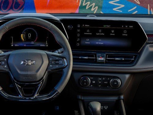 2025 Chevrolet Trailblazer view of dash