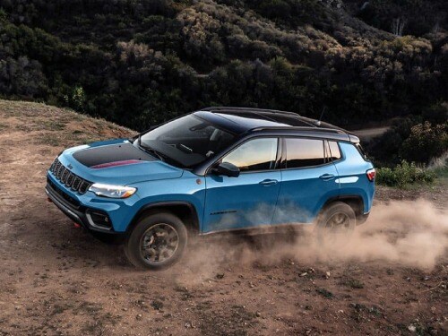 2026 Jeep Compass offroading