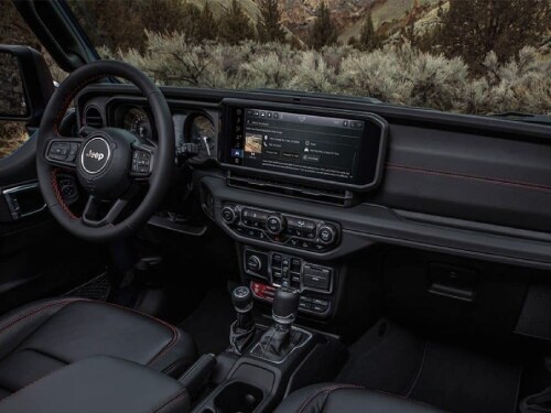 2026 Jeep Wrangler view of dash