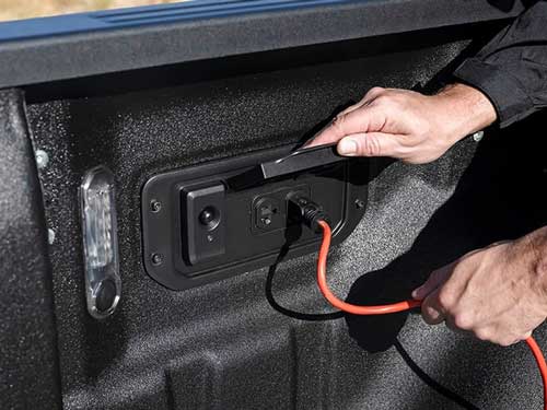 2025 RAM 1500 power outlet