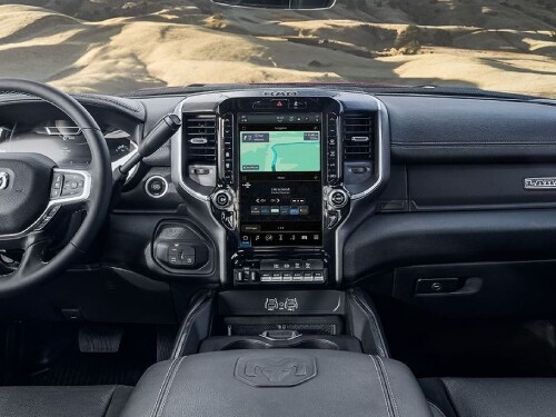 2025 RAM 2500 view of dash