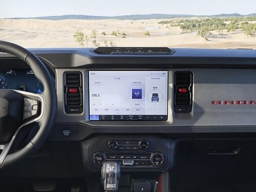 2025 Ford Bronco view of dash