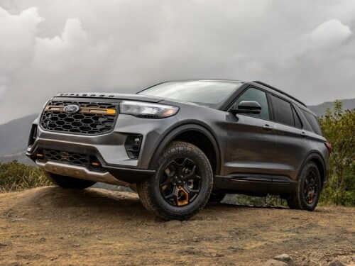 2026 Ford Explorer offroading