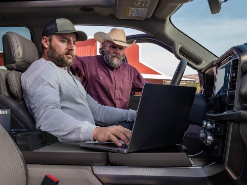 2026 Ford F-150 interior work surface