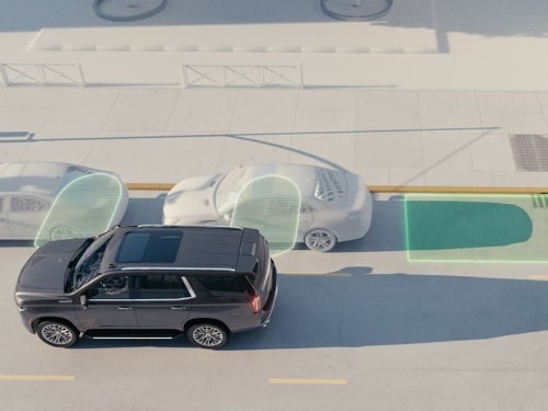 Model view of Enhanced Automatic Parking Assist in the 2026 Suburban