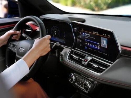 2025 Chevrolet Trailblazer view of dash