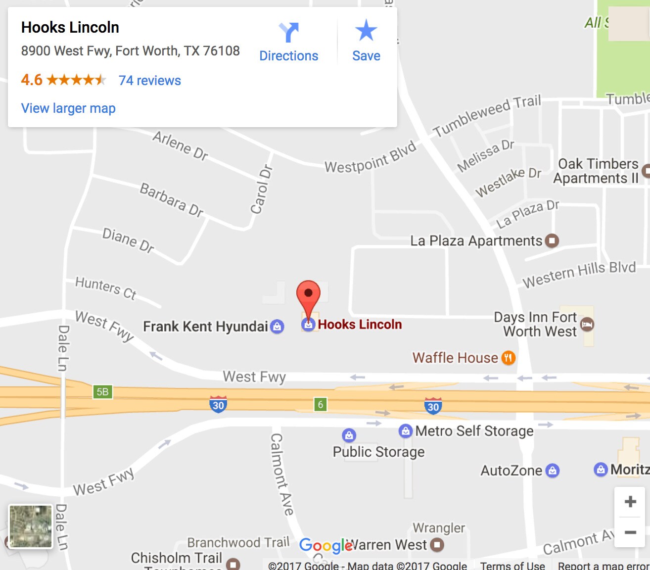 Hooks Lincoln New And Used Lincoln dealership in Fort Worth, TX 76108