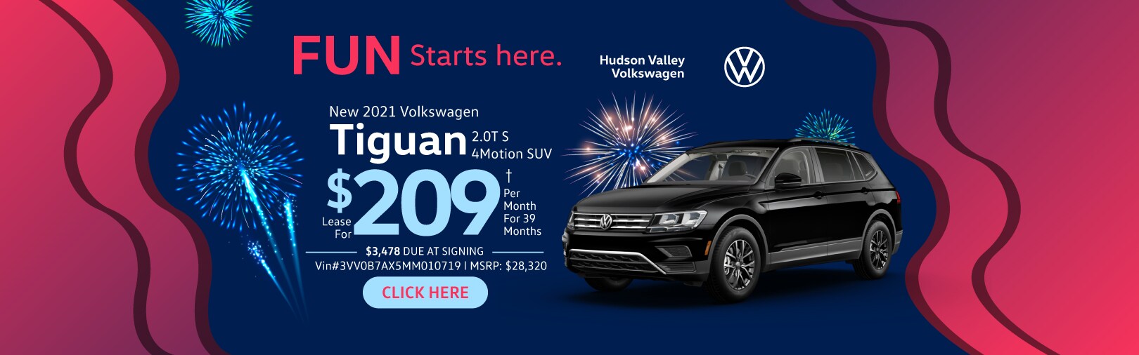 Volkswagen Tiguan lease deal image