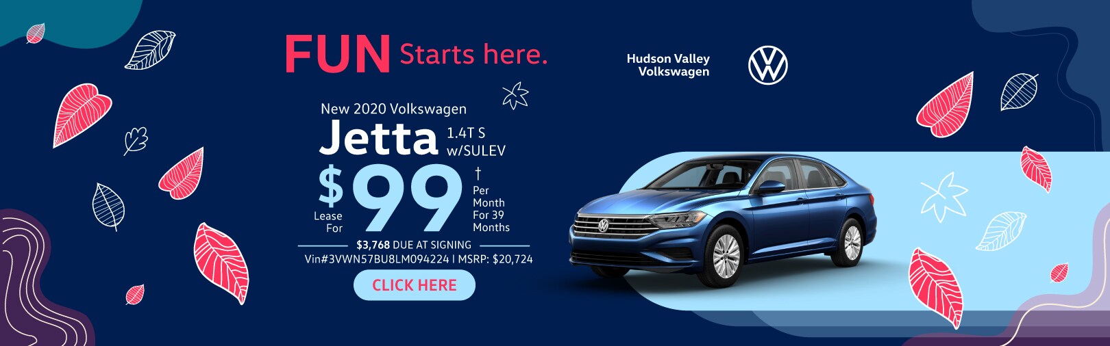 Volkswagen Jetta lease deal image