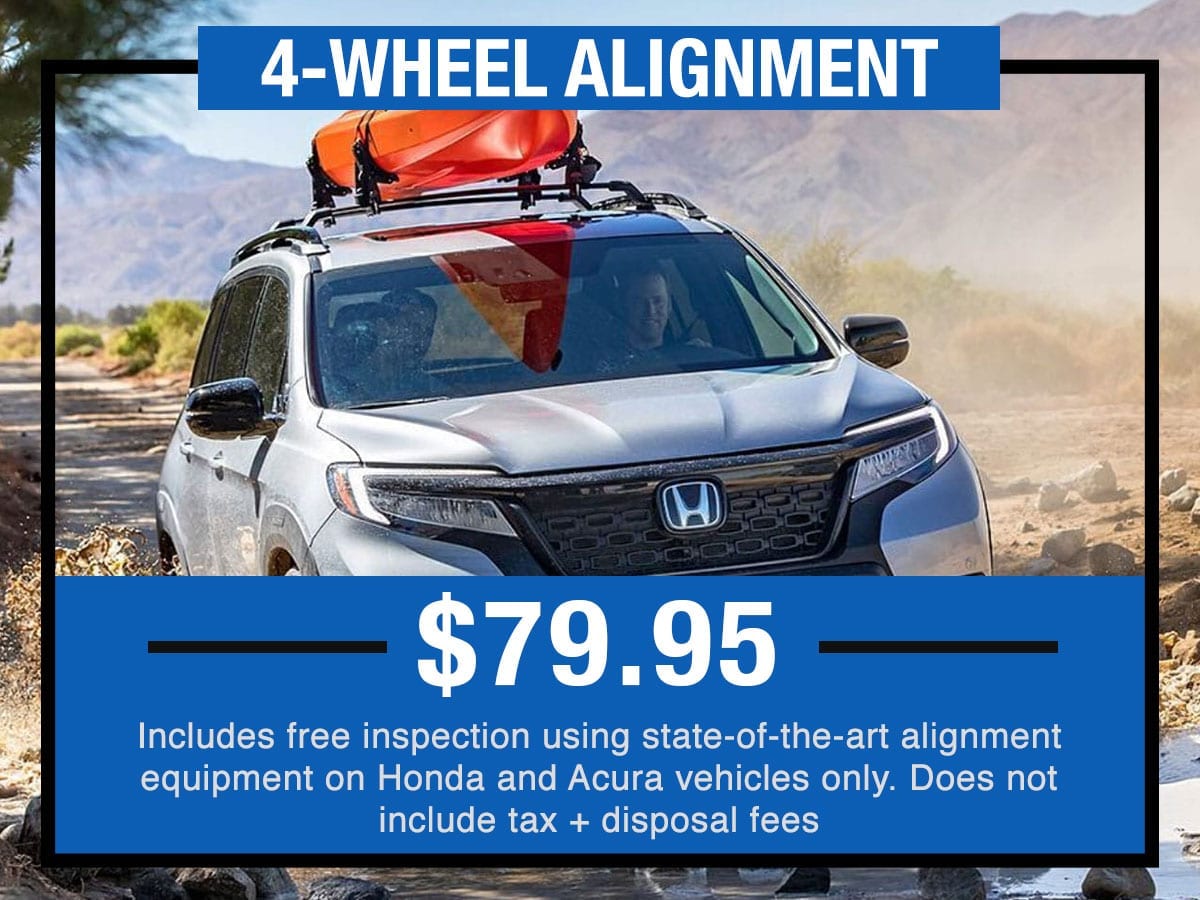 Honda 4 Wheel Alignment Honda
Four Wheel Alignment Near Fort Worth TX