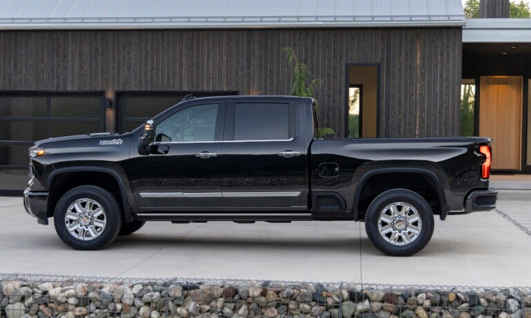 2026 Chevy Silverado 2500 HD Parked Outside House