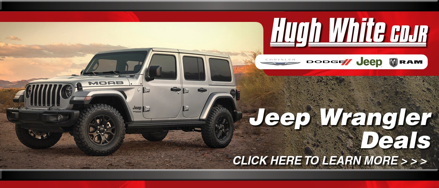 2020 Jeep Wrangler Deals banner