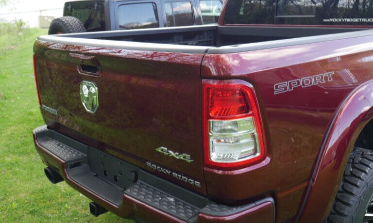 2021 Ram 1500 Rocky Ridge exterior rear bed