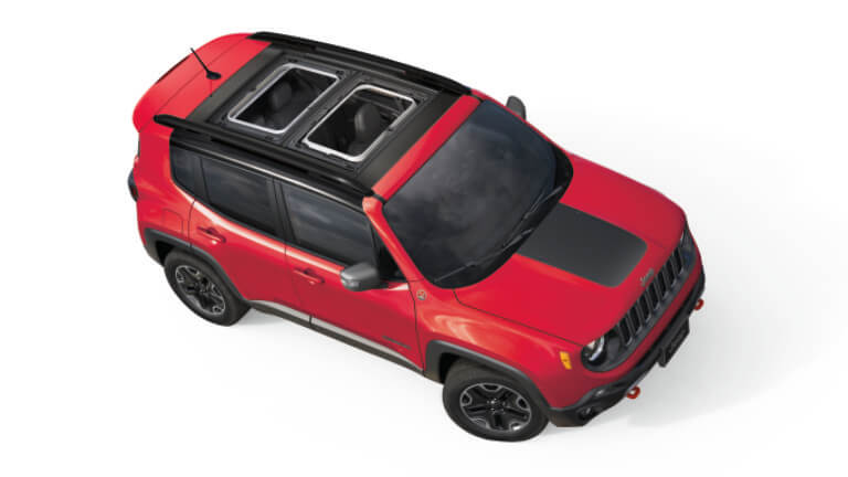 2020 Jeep Renegade overhead