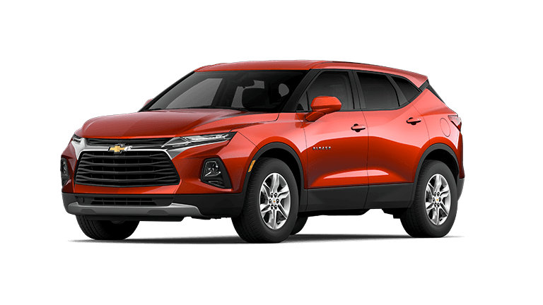 2021 Chevy Blazer 1LT in Cayenne Orange