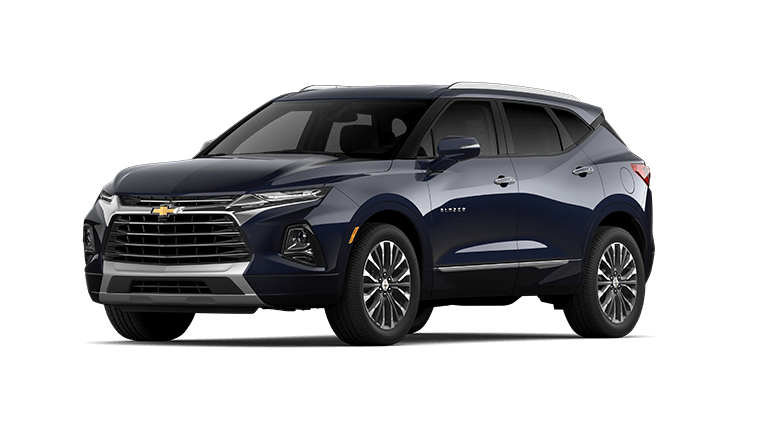 2021 Chevy Blazer Premier in Midnight Blue