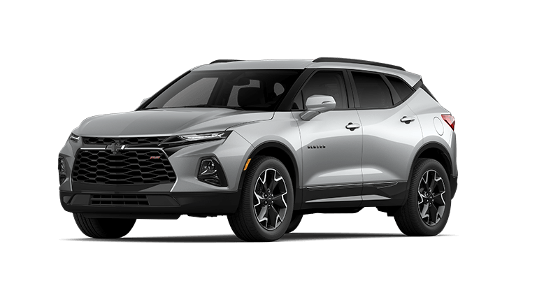 2021 Chevy Blazer RS in Silver Ice