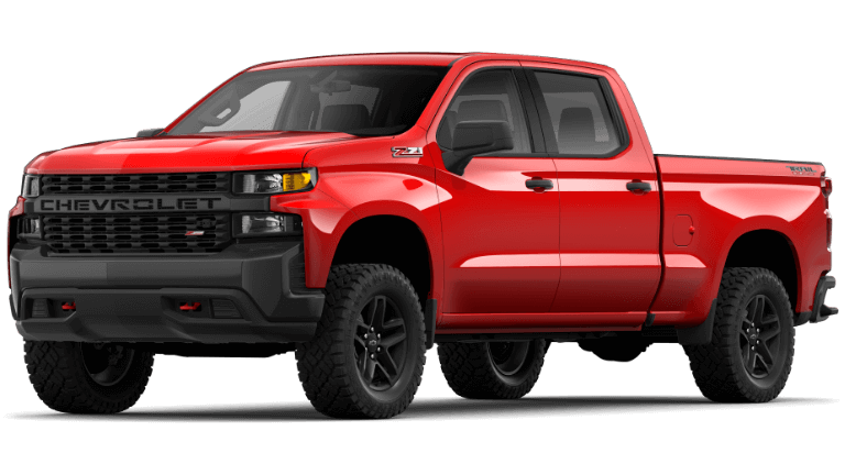 2021 Chevy Silverado 1500 Custom Trail Boss - Red Hot