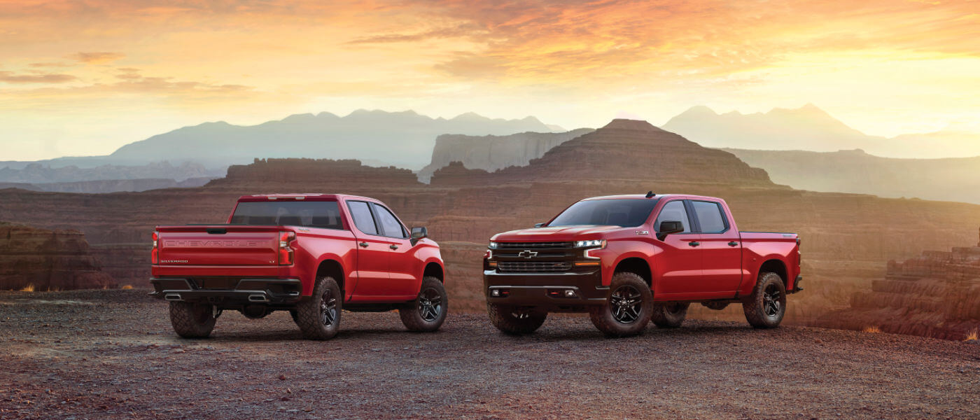 Red 2020 Chevy Silverado