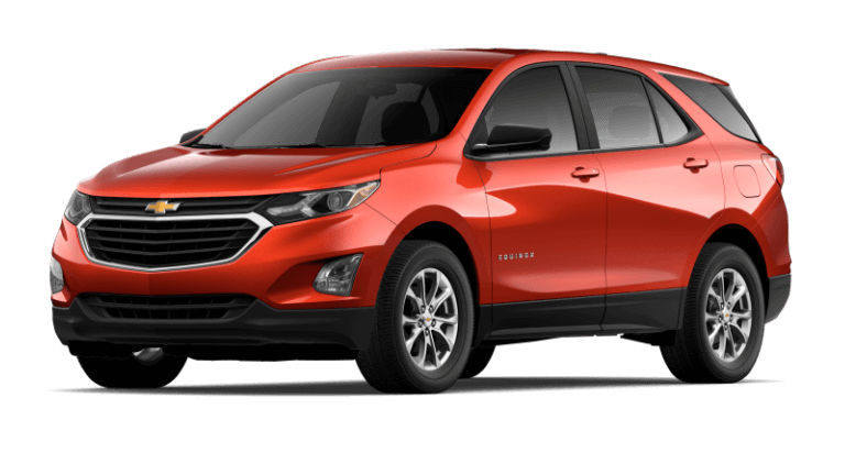 2021 Chevy Equinox LS - Cayenne Orange