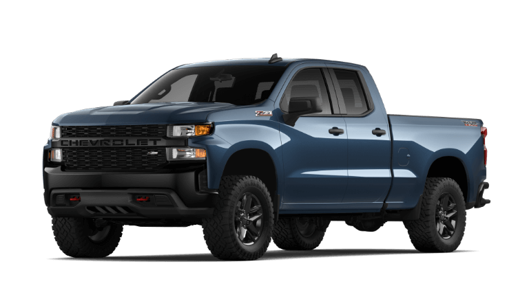 2023 Chevy Silverado 1500 Custom Trail Boss - Northsky Blue