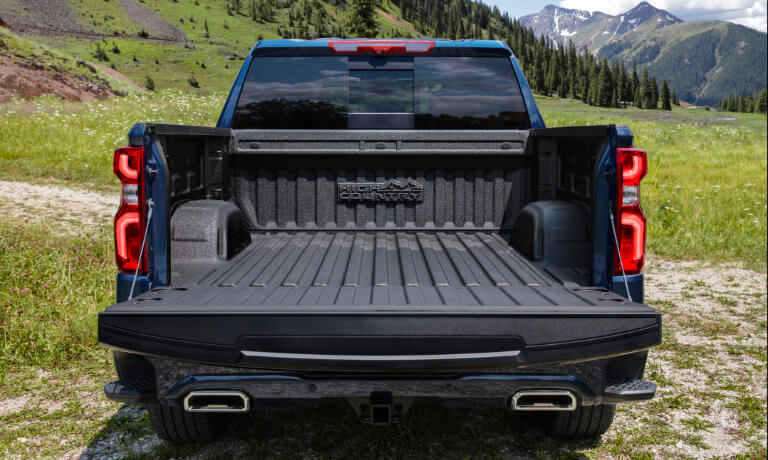 2025 Chevy Silverado 1500 bed open