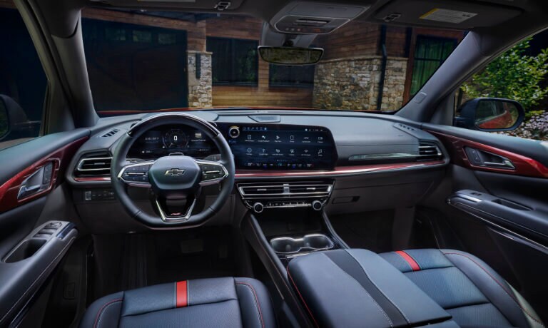 2025 Chevy Traverse interior front dash