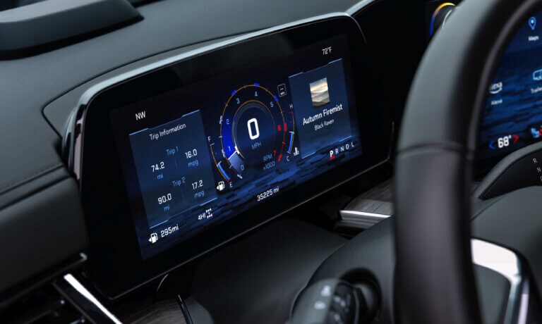 2025 Chevy Tahoe speedometer