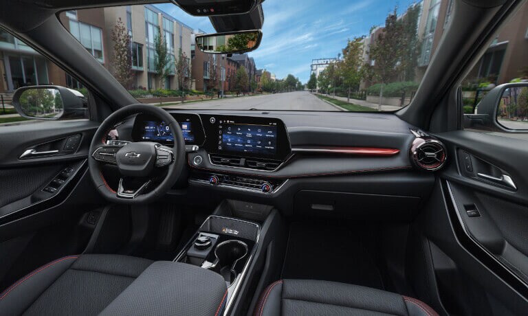 2026 Chevy Equinox interior dashboard and infotainment system