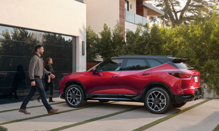 2025 Chevy Blazer parked in driveway