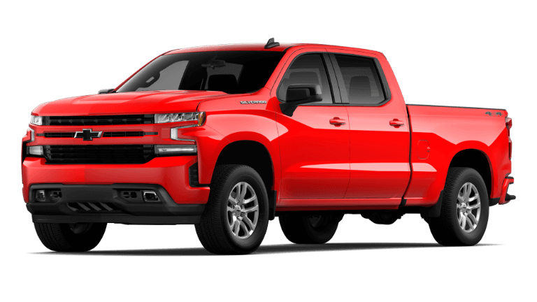 2022 Chevy Silverado 1500 LTD in Red Hot