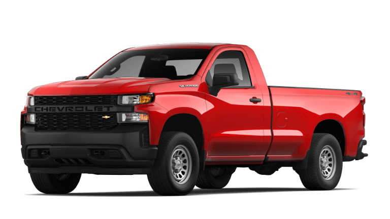 2023 Chevy Silverado 1500 WT - Red Hot
