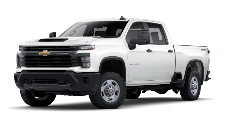 2026 Chevy Silverado 2500 HD WT Summit White