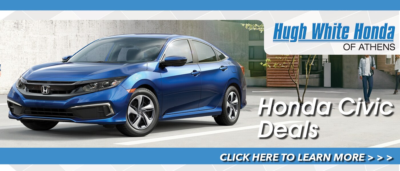 2020 Honda Civic Deals banner