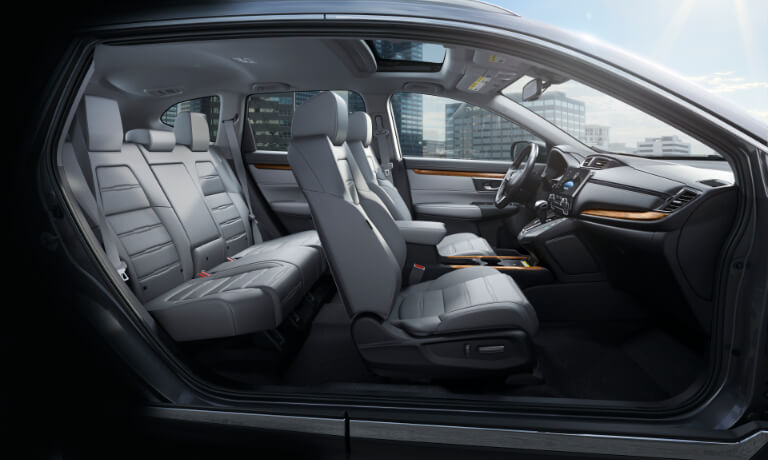 2022 Honda CR-V interior seating cutaway