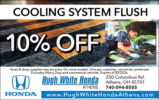10% Off Cooling System Flush