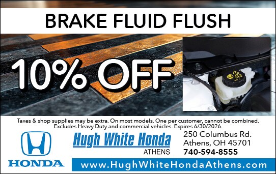 10% Off Brake Fluid Flush