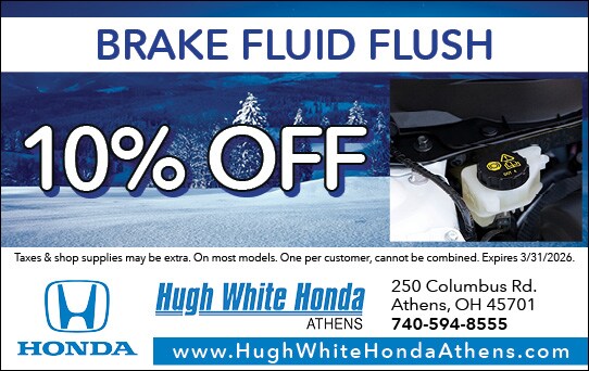 10% Off Brake Fluid Flush